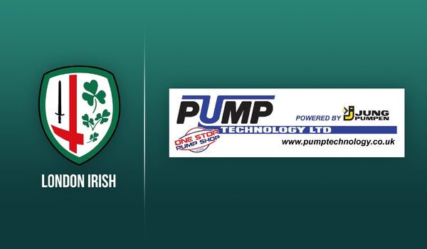 Pump Technology to continue to partner with London Irish